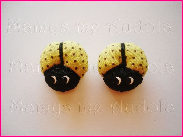 Joaninhas Amarelo/Marrom