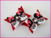 Resinado Minnie Zebra