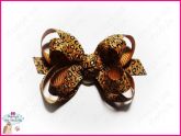 Litle Bow Animal Print