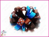 Loopy Puff Azul & Marrom