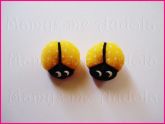 Joaninhas Amarelo/Branco