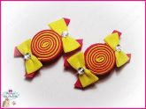 Balinhas Pink/Amarelo