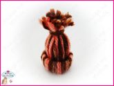 Mini Gorro Mesclado (Marrom e Rosa)