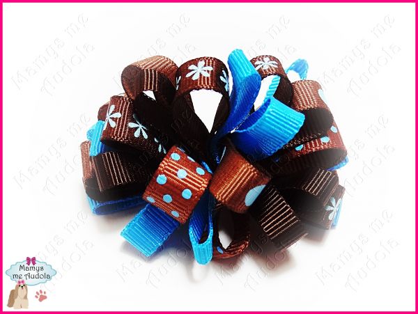 Loopy Puff Azul & Marrom
