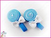 Lollipop Azul/Branco