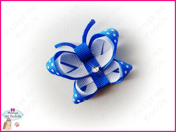 Butterfly - Azul & Branco
