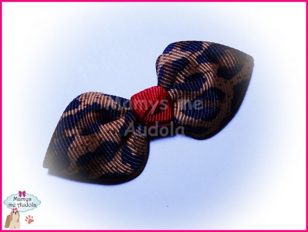 Novo!! Laço Pin Up Animal Print