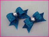 Resinados c/Glitter Azul