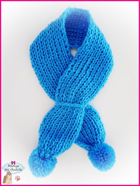 Cachecol com Pom Pons