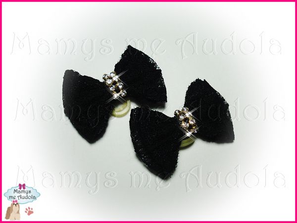 Laços de Renda Preto