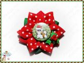 Laço Flor Natal - Raças