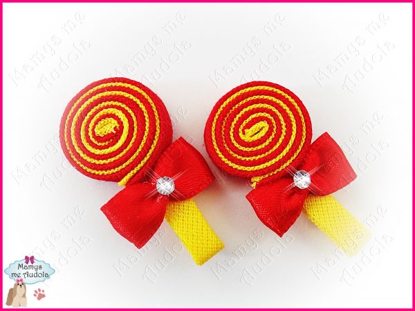 Lollipop Amarelo/Vermelho