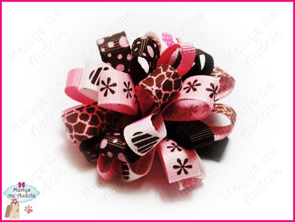 Loopy Puff Rosa & Marrom