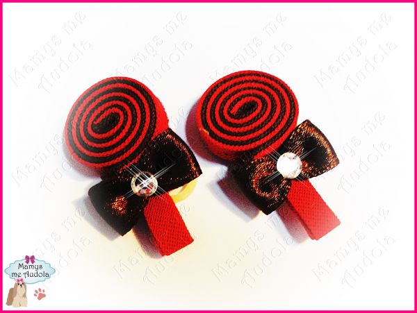 Lollipop Vermelho/Marrom