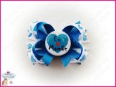 Sweet Bow "Eu Amo Mamãe" - Azul