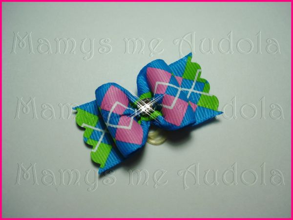 Resinado Jacquard Azul/Rosa/Verde