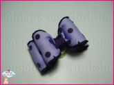 Resinado Duplo Lilás Poá - Croche Roxo