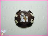 Looping Louis Vuitton Shih Tzu