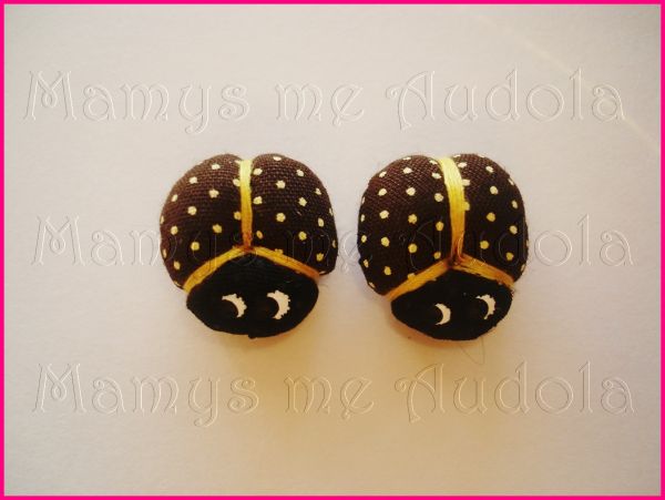 Joaninhas Marrom/Amarelo