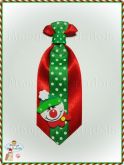 Gravata Boneco de Neve