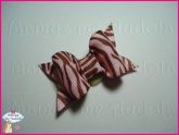 Resinado Zebra Marrom & Rosa Bebê