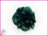 Flor de Cetim Verde