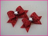 Resinados c/Glitter Vermelho