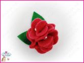 Flor de Feltro - Rosa