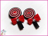 Lollipop Preto/Branco/Vermelho