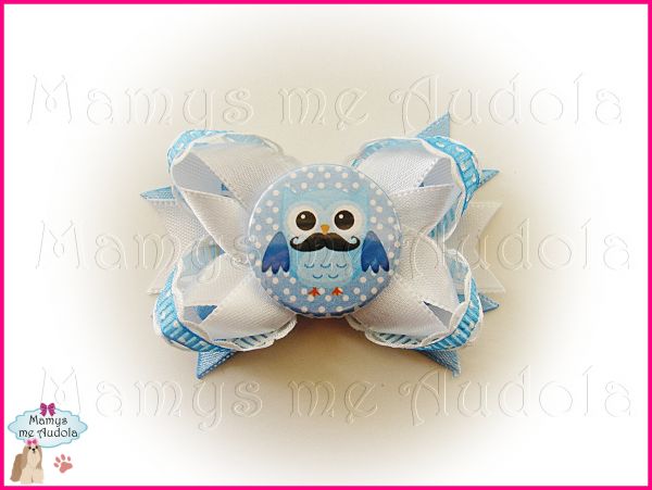 Sweet Bow Coruja Moustache