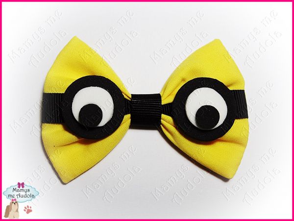 Laço de Tecido Minion Kevin