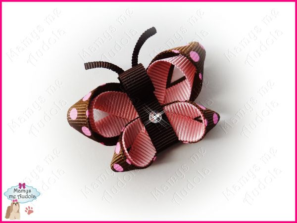 Butterfly - Rosa & Marrom