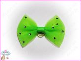 Lacinho de Tule Verde Vibrante
