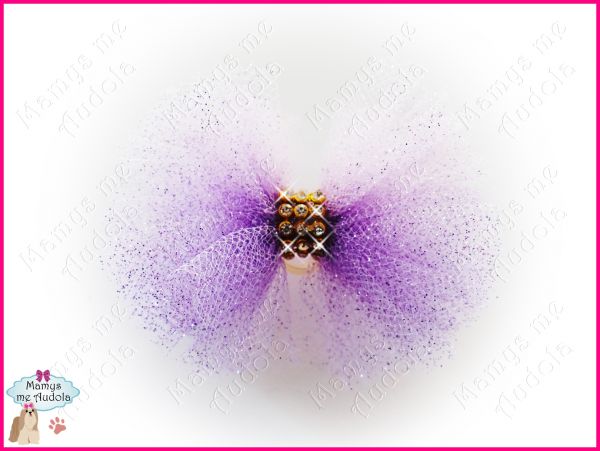 Tulle Bow Lilac