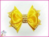 Laço Pearl - Amarelo