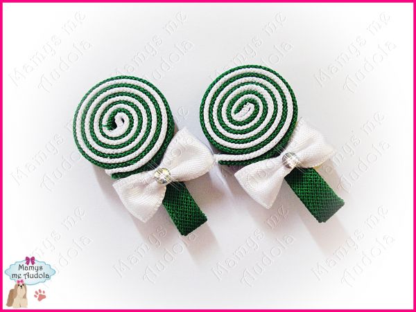 Lollipop Verde/Branco