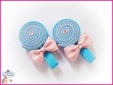 Lollipop Azul Celeste/Rosa Bebê