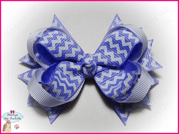 Laço Boutique Chevron Lilás