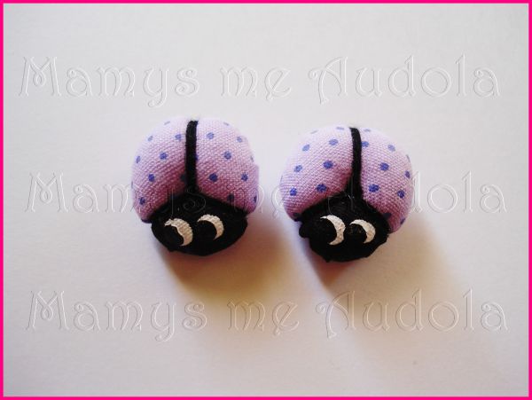 Joaninhas Lilás/Roxo Poá Pequeno