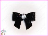 Laço de Paetê com Pontas Preto