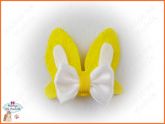 Orelhas Coelho Amarelo & Branco
