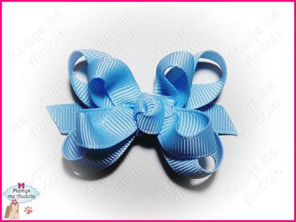Litle Bow Azul Celeste
