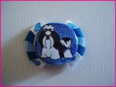 Looping Shih Tzu P & B Onça Azul