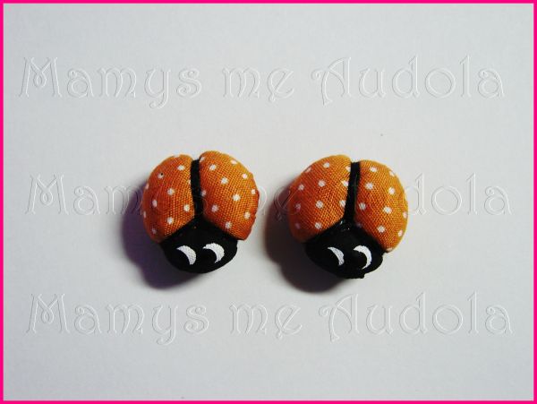 Joaninhas Laranja/Branco