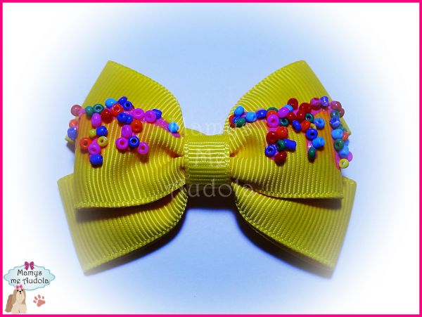 Laço Candy Amarelo