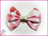 Tiara Jacquard Rosa