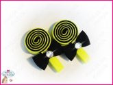 Lollipop Amarelo Fluor/Preto