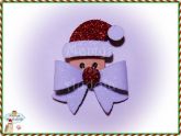 *Novo!! Laço Papai Noel (EVA)
