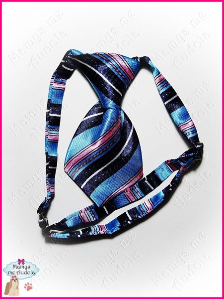 Gravata Importada Listras (Azul, Rosa, etc)