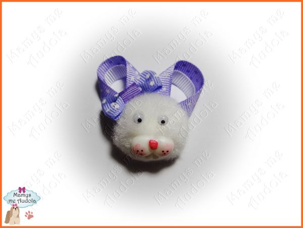 Coelho Pom Pom Lilás